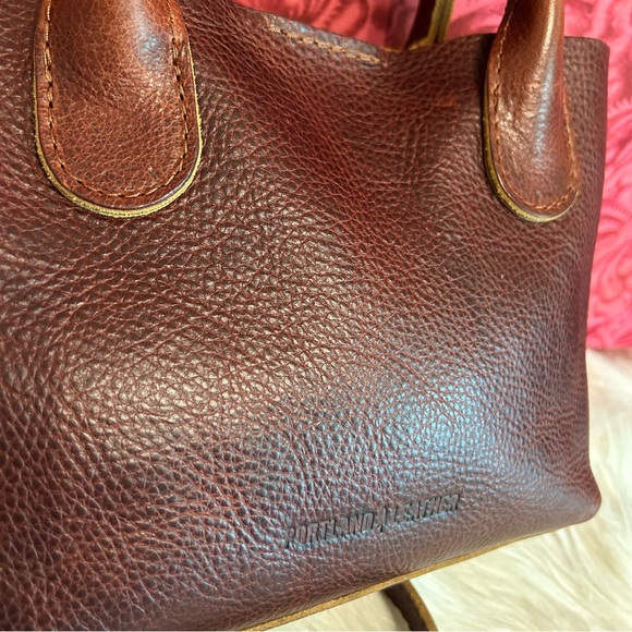 EUC Portland Leather Brown Crossbody Bag - Picture 4 of 14